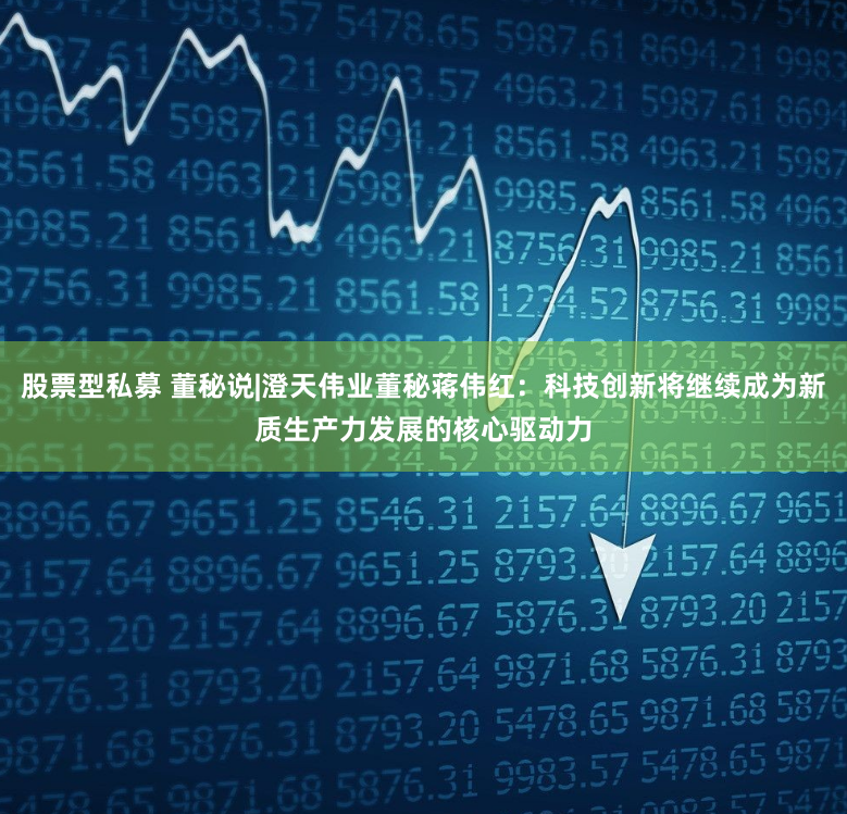 股票型私募 董秘说|澄天伟业董秘蒋伟红：科技创新将继续成为新质生产力发展的核心驱动力
